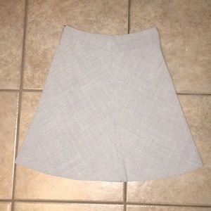 Grey business skirt